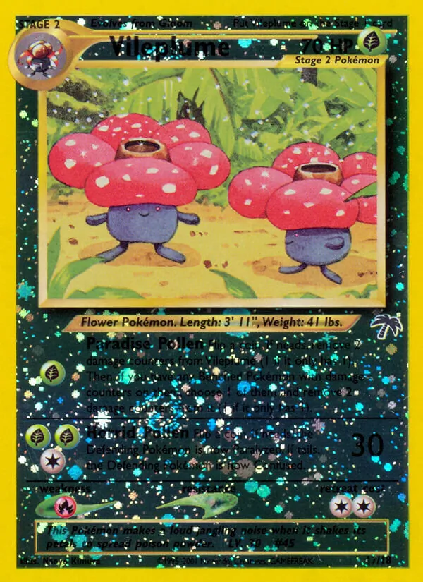 Vileplume, Southern Islands 017/018