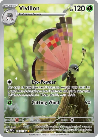 Vivillon, Surging Sparks 193/191