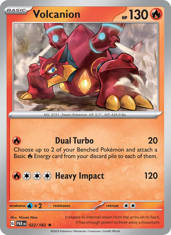 Volcanion, Paradox Rift 022/182