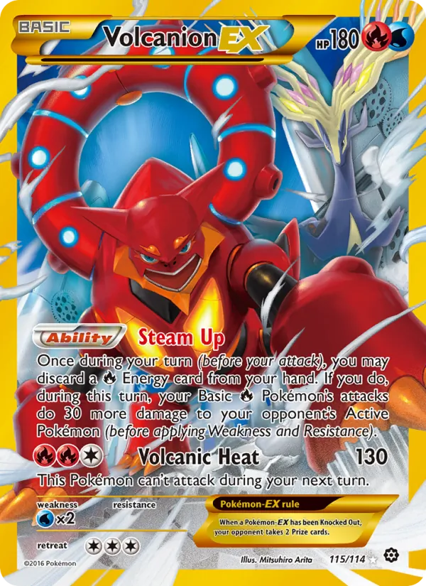 Volcanion EX, Steam Siege 115/114
