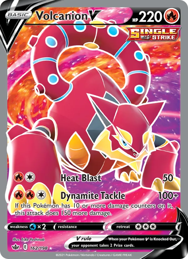 Volcanion V, Chilling Reign 162/198