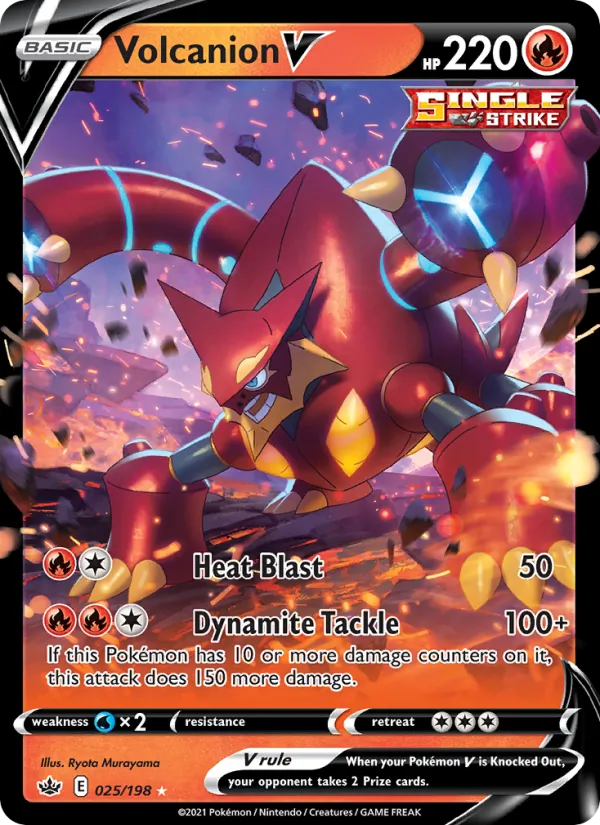 Volcanion V, Chilling Reign 025/198