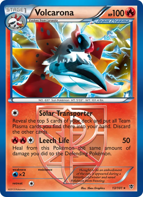 Volcarona, Plasma Blast 013/101