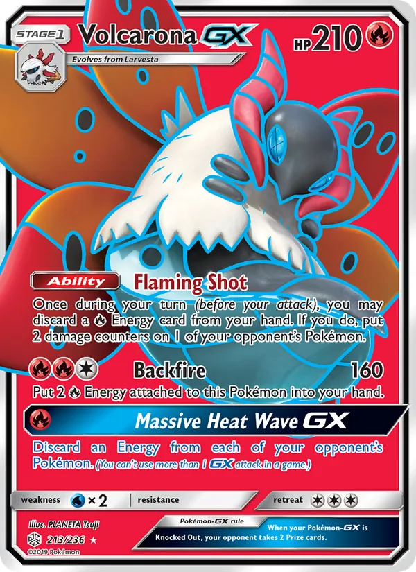 Volcarona GX, Cosmic Eclipse 213/236