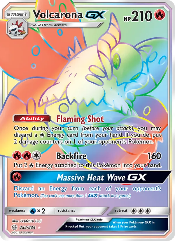 Volcarona GX, Cosmic Eclipse 252/236