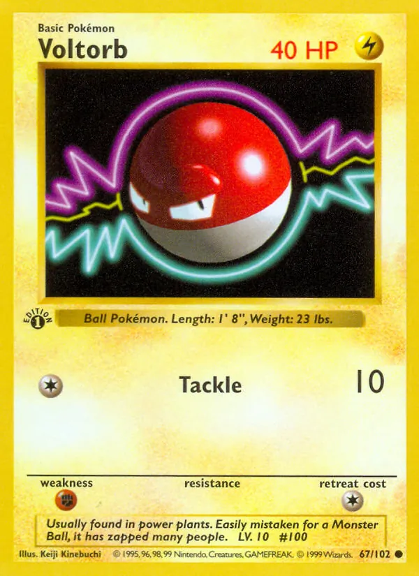 Voltorb, Base 067/102