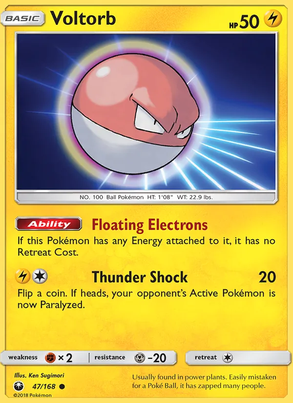 Voltorb, Celestial Storm 047/168