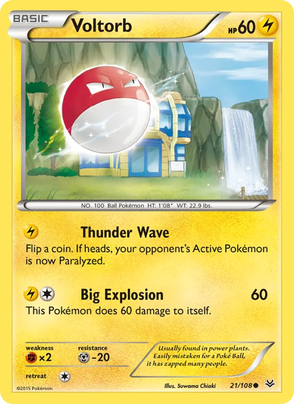 Voltorb, Roaring Skies 021/108