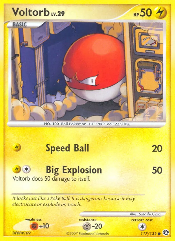 Voltorb, Secret Wonders 117/132