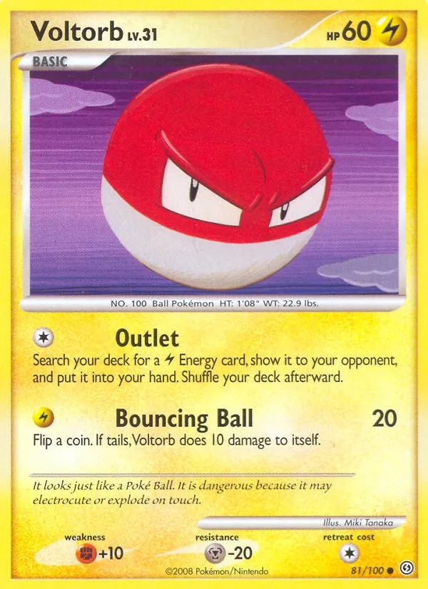 Voltorb, Stormfront 081/100