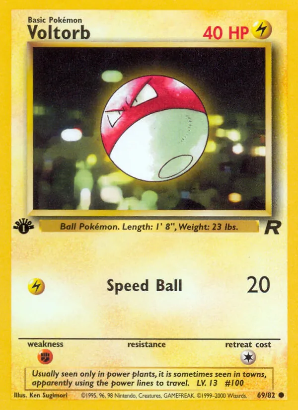 Voltorb, Team Rocket 069/082