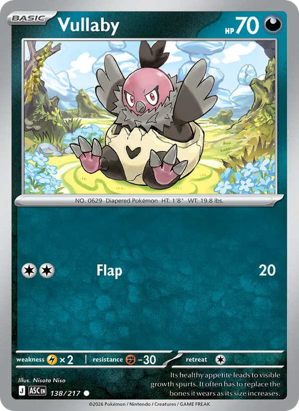 Vullaby, Ascended Heroes 138/217