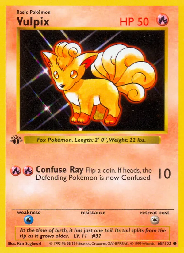 Vulpix, Base 068/102