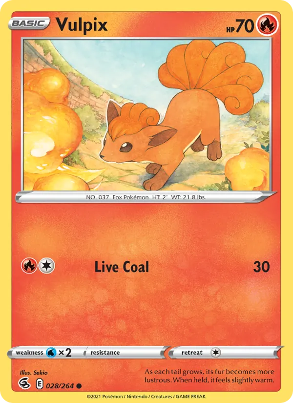 Vulpix, Fusion Strike 028/264