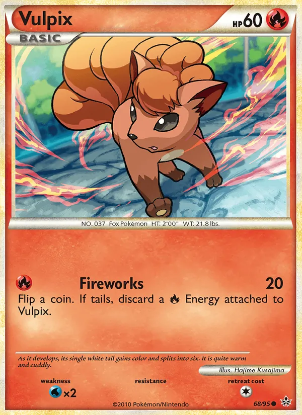 Vulpix, Unleashed 068/095