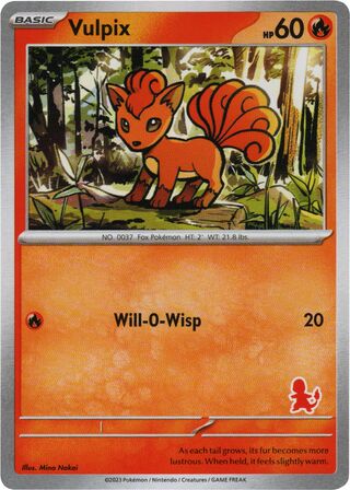 Vulpix, My First Battle (Charmander) No. 005