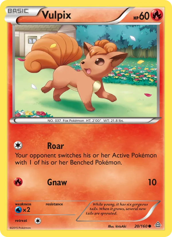 Vulpix, Primal Clash 020/160