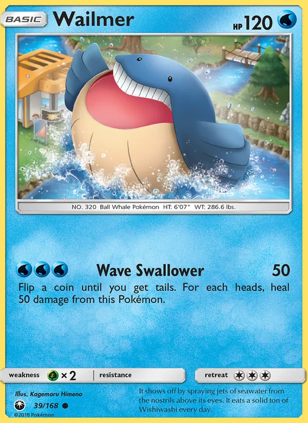 Wailmer, Celestial Storm 039/168