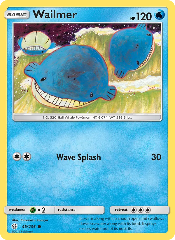 Wailmer, Cosmic Eclipse 045/236