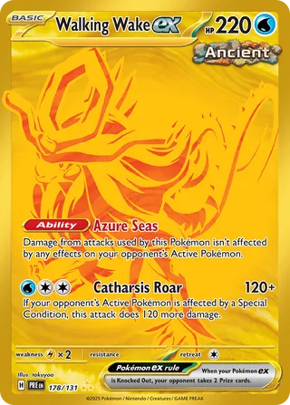 Walking Wake EX, Prismatic Evolutions 178/131