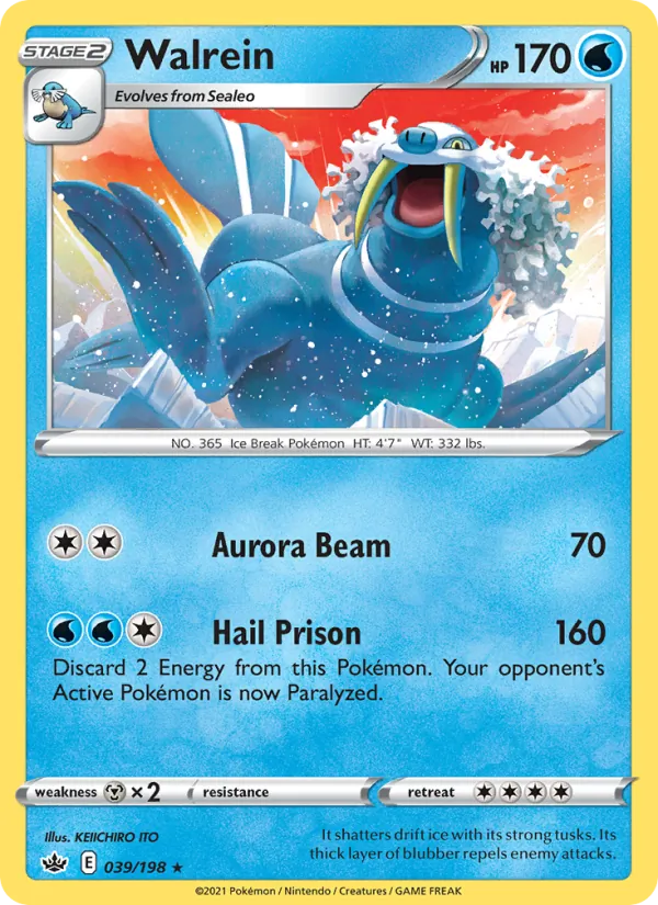 Walrein, Chilling Reign 039/198