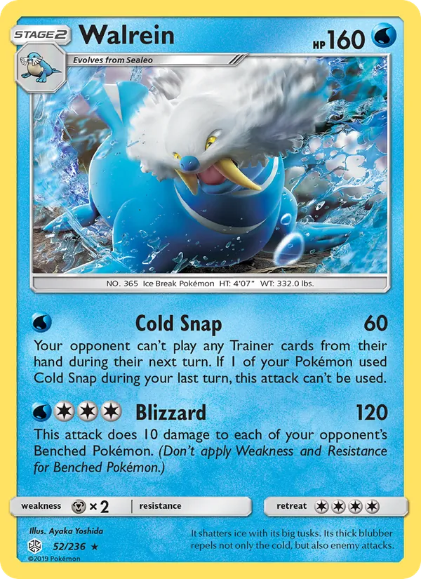 Walrein, Cosmic Eclipse 052/236