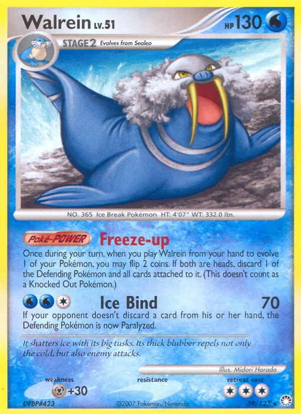 Walrein, Mysterious Treasures 039/123
