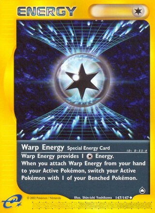Warp Energy, WC Deck 2004 (Blaziken Tech) 147/147