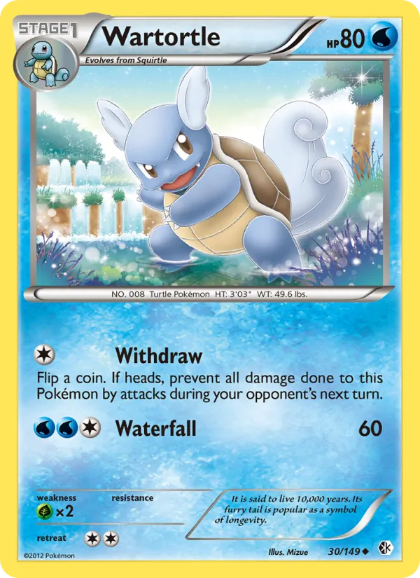 Wartortle, Boundaries Crossed 030/149