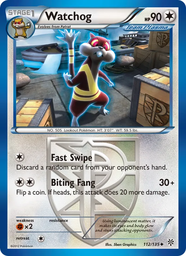 Watchog, Plasma Storm 112/135