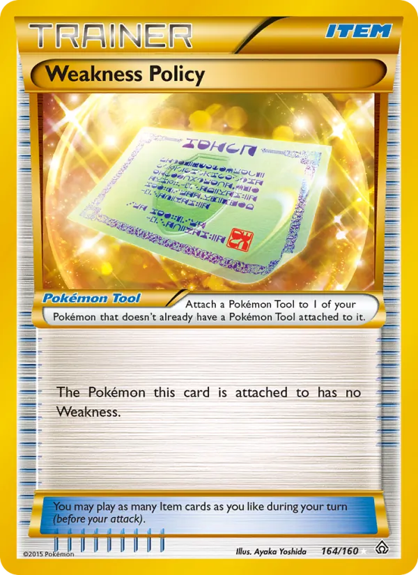 Weakness Policy, Primal Clash 164/160