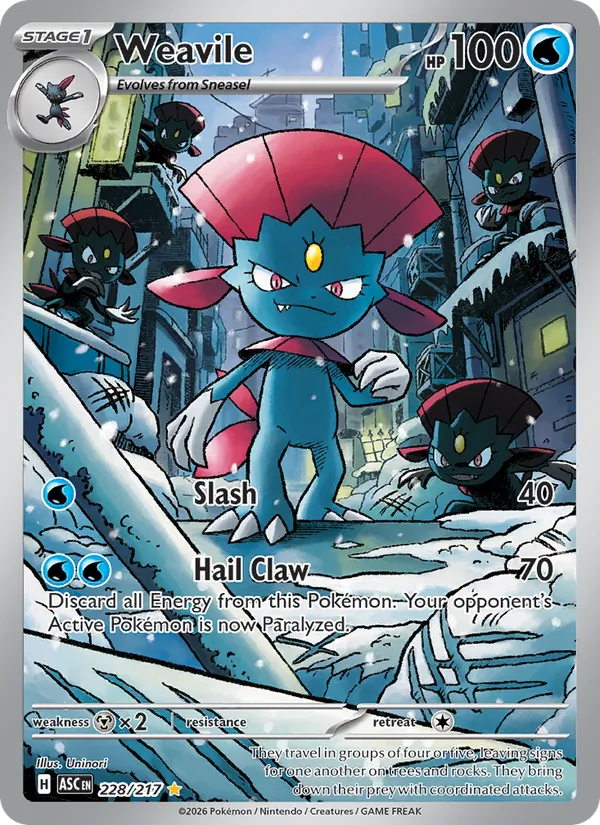 Weavile, Ascended Heroes 228/217