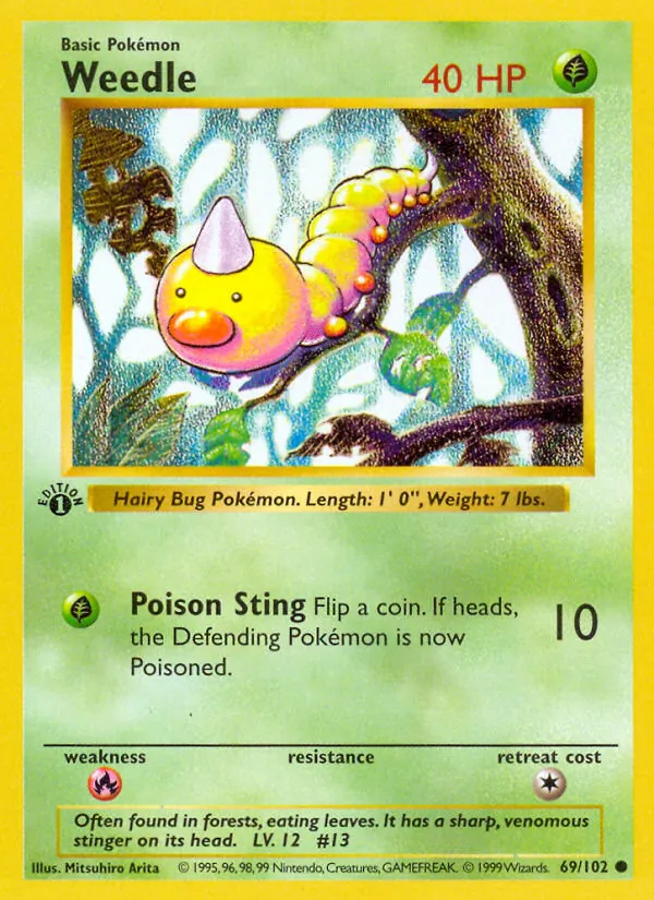 Weedle, Base 069/102