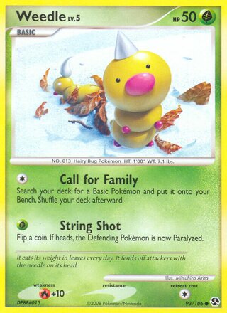 Weedle, WC Deck 2009 (Luxdrill) 093/106