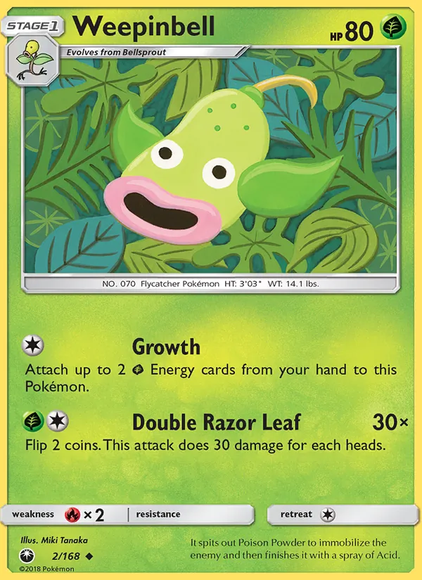 Weepinbell, Celestial Storm 002/168