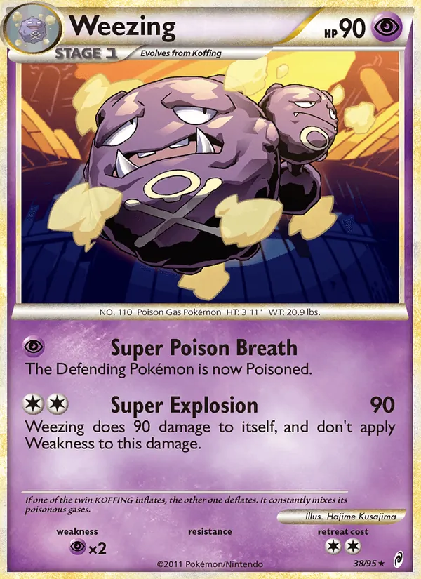 Weezing, Call of Legends 038/095