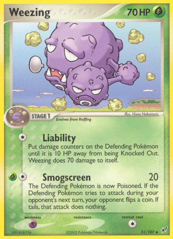 Weezing, Deoxys 051/107