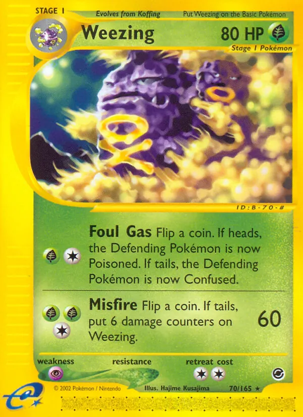 Weezing, Expedition Base Set 070/165