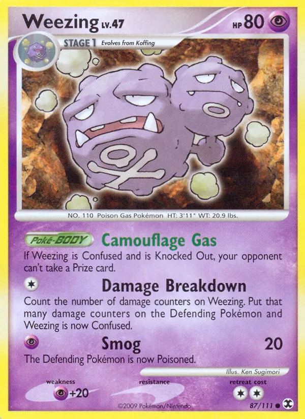 Weezing, Rising Rivals 087/111