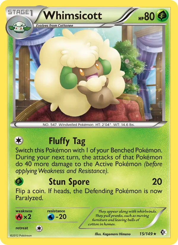 Whimsicott, Boundaries Crossed 015/149