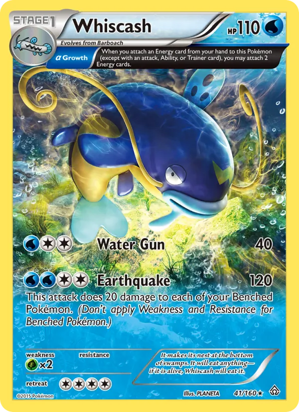 Whiscash, Primal Clash 041/160