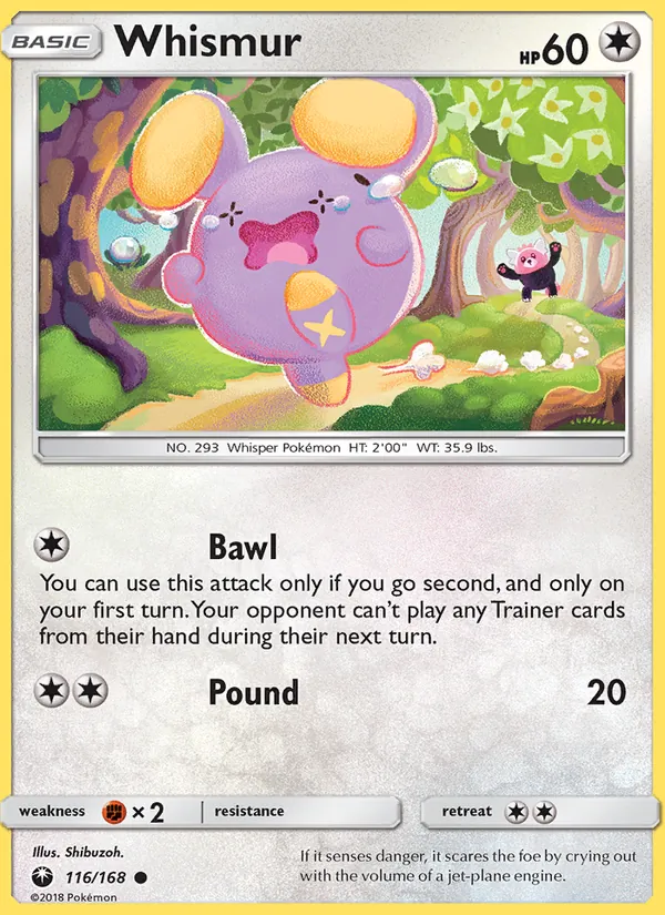 Whismur, Celestial Storm 116/168