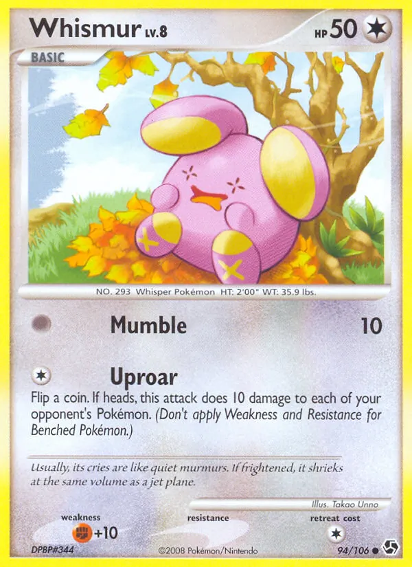 Whismur, Great Encounters 094/106