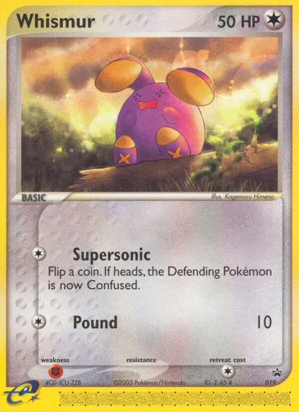 Whismur, Nintendo Promos 19