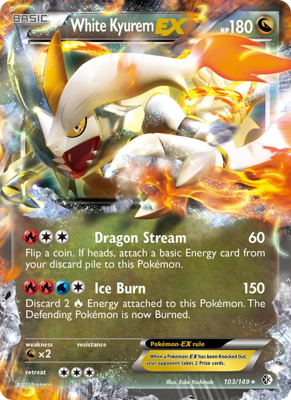 White Kyurem-EX, Boundaries Crossed 103/149