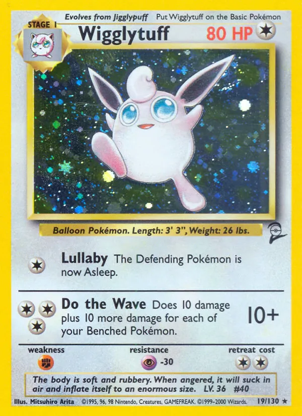 Wigglytuff, Base Set 2 019/130