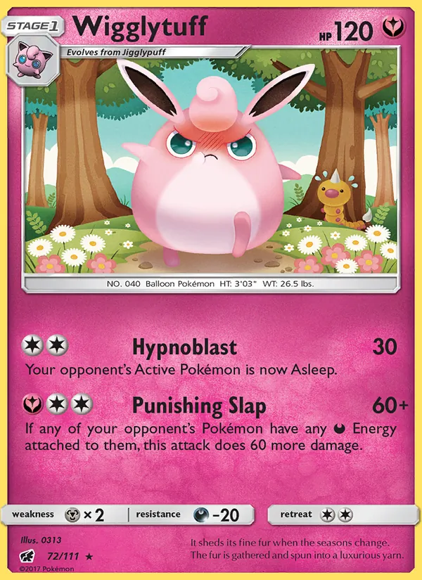 Wigglytuff, Crimson Invasion 072/111