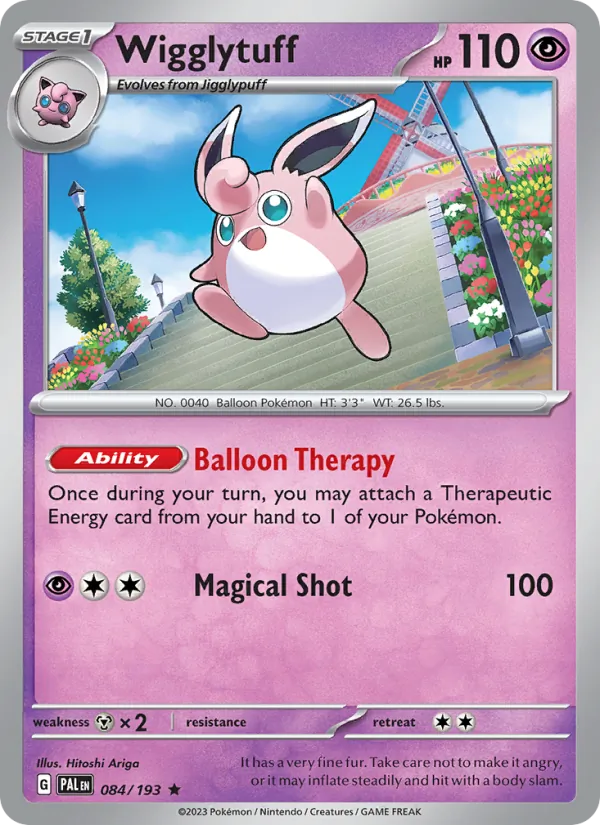 Wigglytuff, Paldea Evolved 084/193