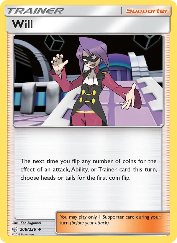 Will, Cosmic Eclipse 208/236