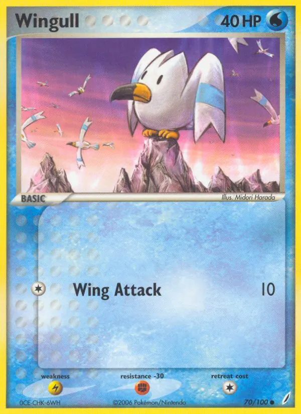 Wingull, Crystal Guardians 070/100